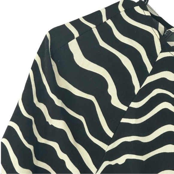 Who What Wear Women’s Zebra Print Long Sleeve Midi Dress Size L - Picture 4 of 12